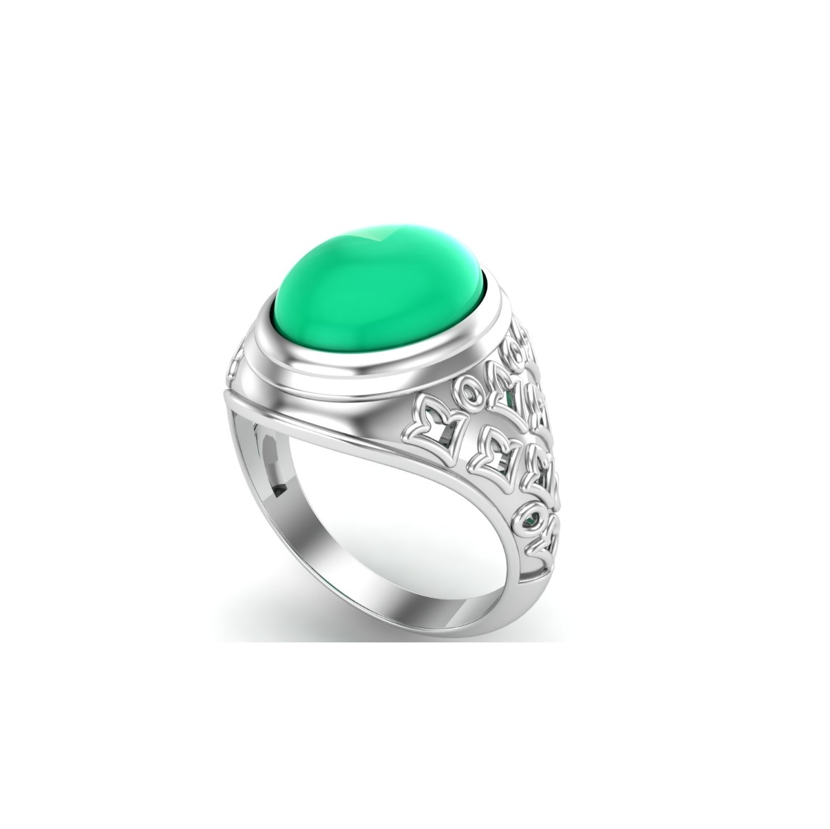 Bague turquoise argent Lorca